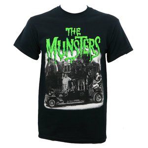 Universal Men's The Munsters Family Coach T-Shirt M Rock Rebel